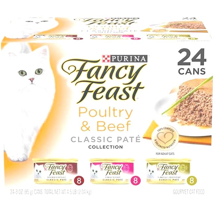 Is fancy feast wet food good for cats?